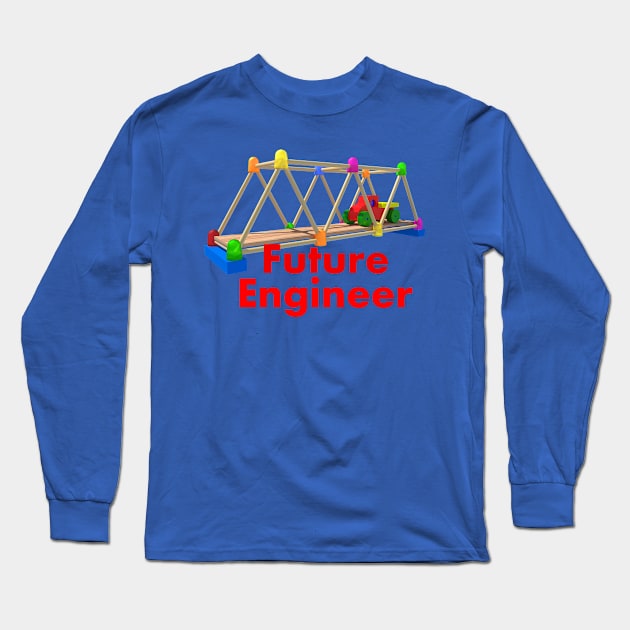 Future Engineer Long Sleeve T-Shirt by tallbridgeguy